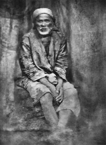 Original photo of Sai Baba